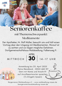 Seniorenkaffee Apotheker